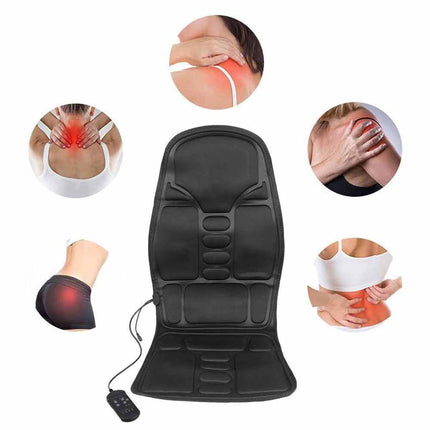 7-Motor Full Body Massage Cushion with Heat | 8 Modes for Back, Neck, Shoulders & Lumbar
