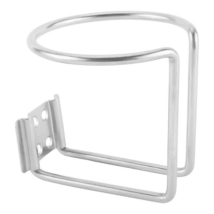 2-Pack Marine-Grade Stainless Steel Cup Holder | Universal Fit for Car, Boat, Yacht, Truck & RV