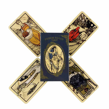 Tarot Cards Divination Deck English Version Classic Edition for Spiritual Reading