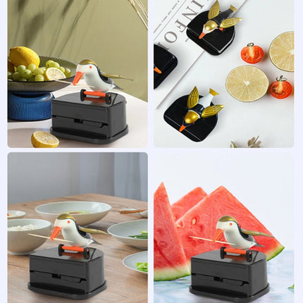 Automatic Cute Bird Toothpick Holder Dispenser for Home