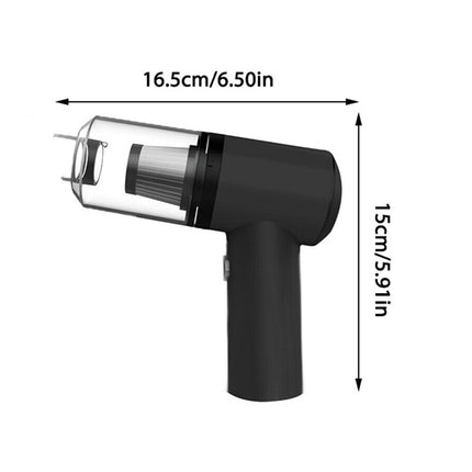 【6000PA Strongest Suction】Cordless Car Vacuum Cleaner, 120W Handheld Rechargeable Vacuum for Cars & Home, Portable Wireless Auto Duster