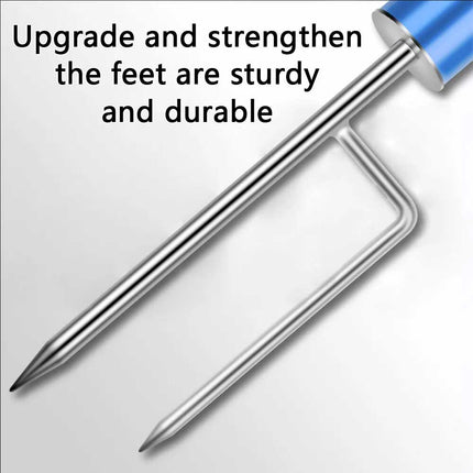 Metal Fishing Rod Holder Ground Stand Support for Lake Beach & River