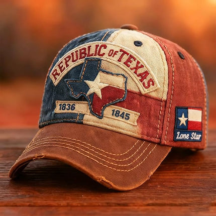Lone Star Texas Republic Baseball Cap 1836-1845 Unisex Hat