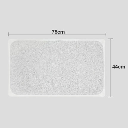 2X Anti-Slip Loofah Shower Rug Bath Mat with Quick Water Drain for Bathroom