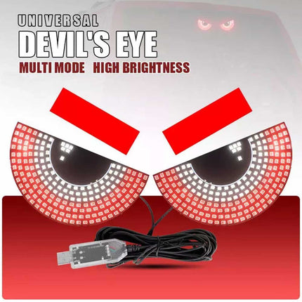 LED Devil Eye Kit for Car & Truck - Dynamic Window Light Animation