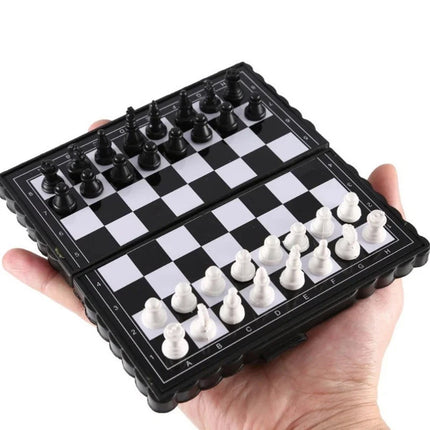 Magnetic Mini Portable Folding Travel Chess Set Pocket Board Game