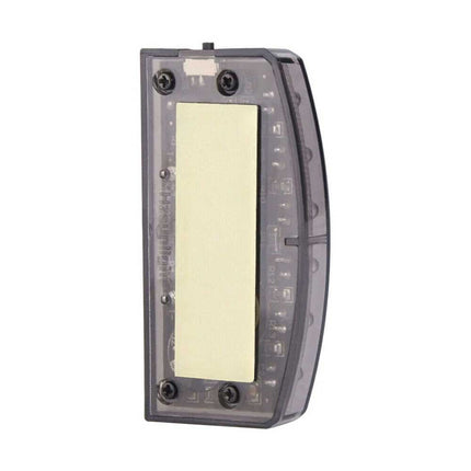Solar-Powered LED Dummy Security Alarm Light - Anti-Theft Flashing Warning Light for Vehicle Protection