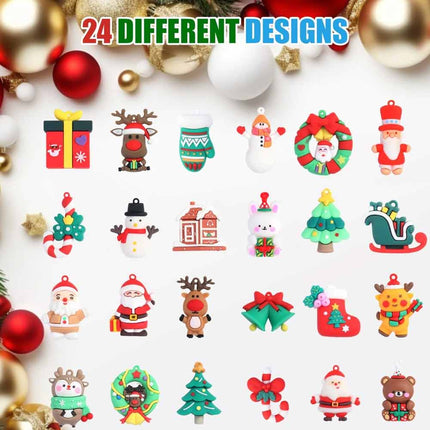 3D 2026 Santa Christmas Advent Countdown Calendar 24-Day Kids Gift