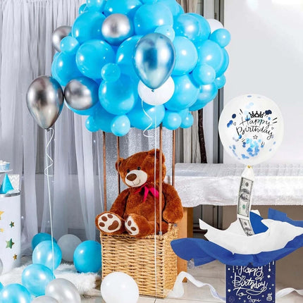 Fun Pull Money Balloon Box – Birthday Surprise Gift Set
