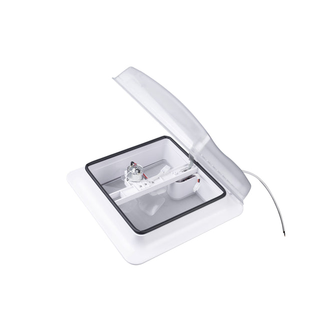 12V Powered Roof Ventilation Fan Hatch for Showers - 280mm - Fits Finch Caravans & Motorhomes