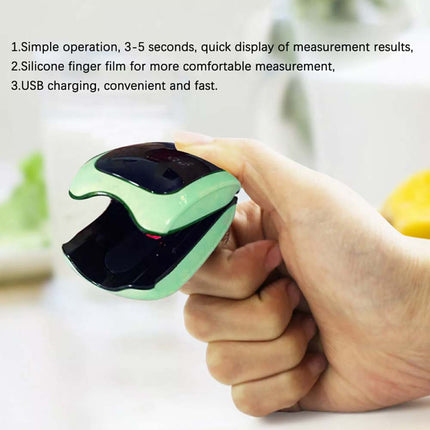 Rechargeable OLED Finger Pulse Oximeter, Blood Oxygen & Heart Rate Monitor
