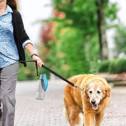 Portable 800ml Dog Water Bottle for Outdoor Travel, Hiking & Walking