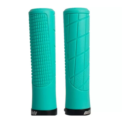 Rubber Anti-Slip Shockproof MTB Bike Grips for 22.2mm Lock-On Handles