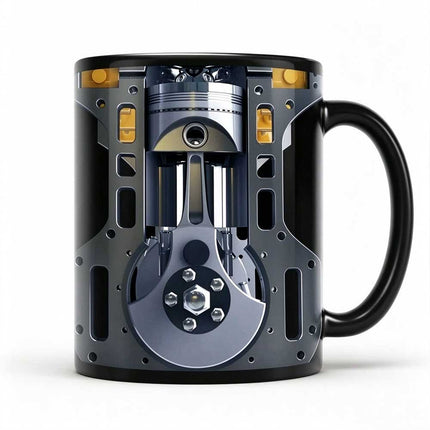 Mechanic Engine Ceramic Coffee Mug 350ml Novelty Cup