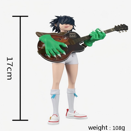 Rock Band Member Action Figures Collectible Music Toy Set