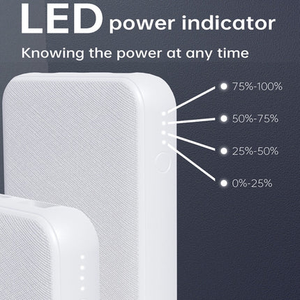 20W Fast Charge 10000mAh Power Bank, 2 USB Outputs