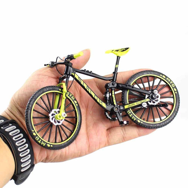 1:10 Diecast Metal Mini Mountain Bike Model Racing Toy Collection