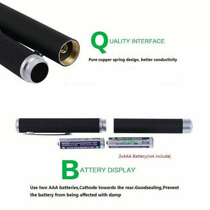 3x Laser Pointer Green Purple Red Light for Cat Dog Pet Office