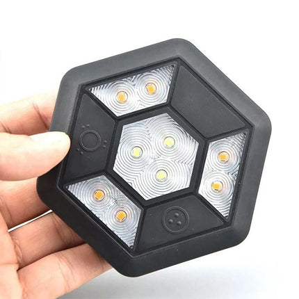 360° Rotating Magnetic LED Car Warning Light - High Visibility Flashing Safety Beacon