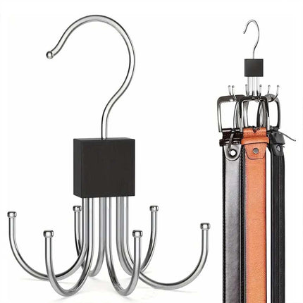 2PCS Hanger Belt Organizer Rack – Space Saving Closet Hooks