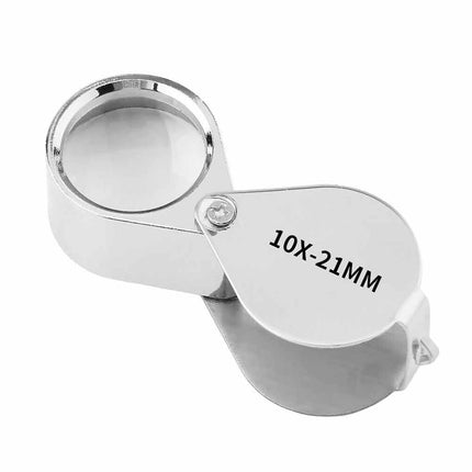 10X/20X/30X Jewelers Loupe Magnifier – Pocket LED Loop for Jewelry