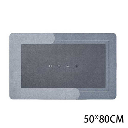 Absorbent Microfiber Magic Door Mat Washable Anti-Slip Floor Mat