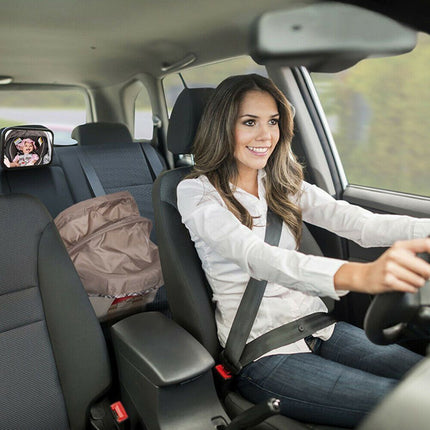 Wide-Angle Baby Car Seat Mirror – Safely Monitor Rear-Facing Infant & Toddler