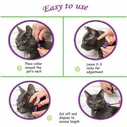 Calming Collar for Cats 3 Pack, Natural Lavender & Pheromone