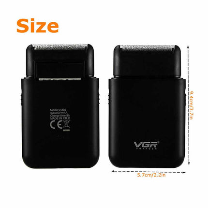 3-in-1 Electric Shaver & Beard Trimmer for Men, USB Rechargeable