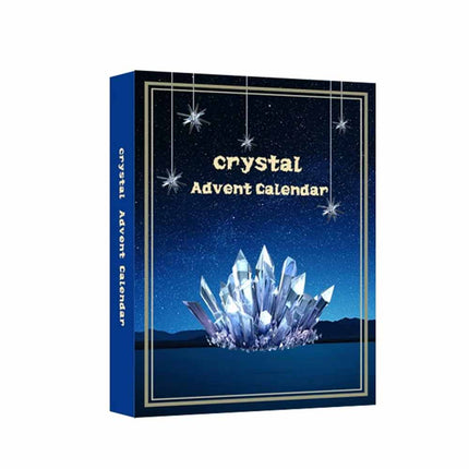 Crystal Advent Calendar 2026 Healing Gemstone 24-Day Christmas Countdown