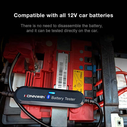 Car Battery Tester 12V - BK100 Digital Load Analyzer with Bluetooth for Smartphone