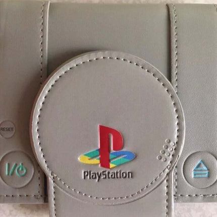 Playstation Console Shaped Double Fold Student Wallet
