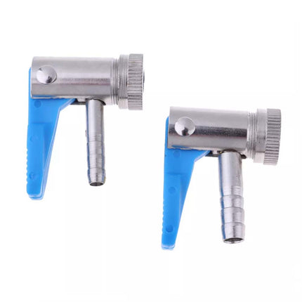 2-Pack Schrader Valve Tire Inflator Connectors