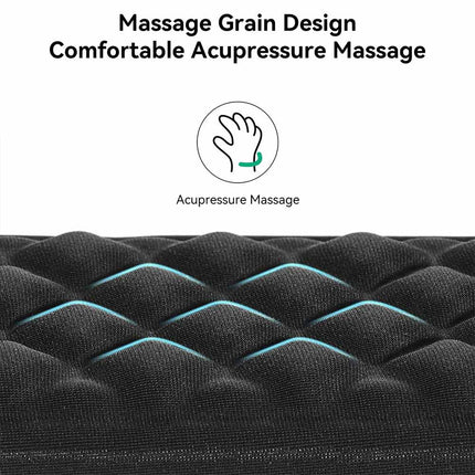 Ergonomic Gaming Mouse Pad with Massage Wrist Support Design