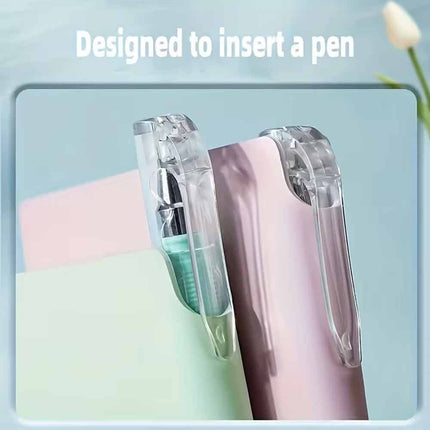 2Pcs Mini Notebook Set with Pen Portable Notepad Party Favor School Gift