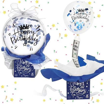 Fun Pull Money Balloon Box – Birthday Surprise Gift Set