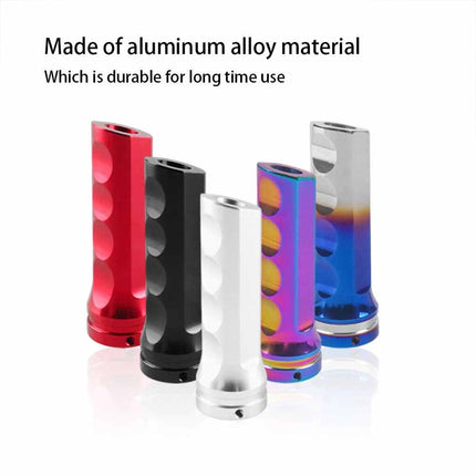 Universal Aluminum Alloy Car Handbrake Cover | Anti-Slip Grip Sleeve for Easy Installation & Style Upgrade