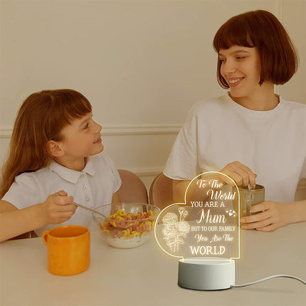 Mother's Day Gift: USB Bedside Night Light for Mum
