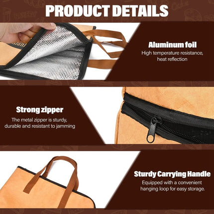 BBQ Insulated Waterproof Reusable Thermal Blanket for Resting Meat
