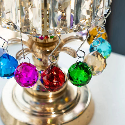 12X 20MM Crystal Sun Catcher Prism Pendant for Window Hanging