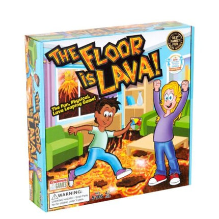 Don't Let the Floor Burn You! Lava Jumping Game for Kids
