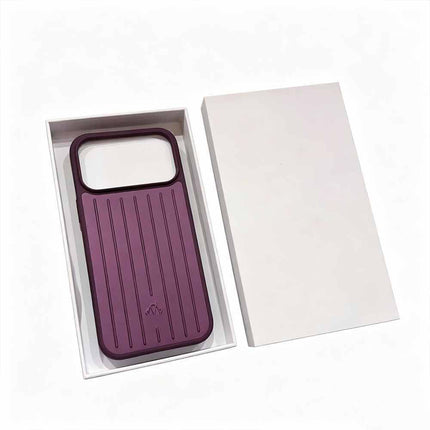 Burgundy Aluminum Phone Case for iPhone 18 Pro