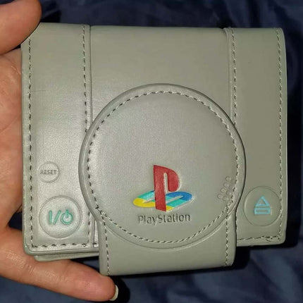 Playstation Console Shaped Double Fold Student Wallet