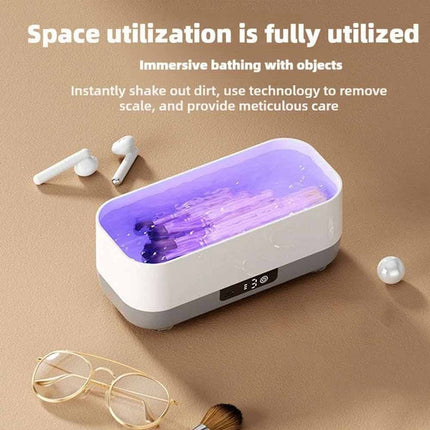 Rechargeable Ultrasonic Cleaner Machine for Watch Jewellery & Glasses