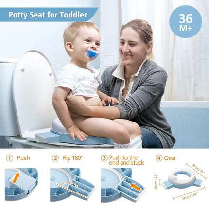 Reusable Portable Folding Potty for Toddler Outdoor Camping Travel