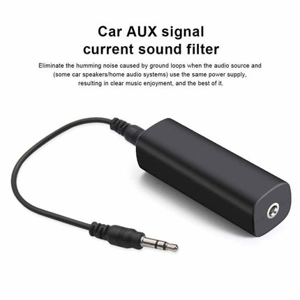 Ground Loop Noise Isolator - Eliminate Car/Home Stereo Hum w/ 3.5mm Aux