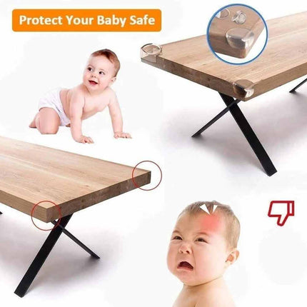 8Pcs Baby Safety Corner Cushion Table Edge Guard Bumper Protectors for Kids