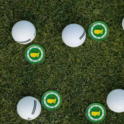 2024 Golf Tournament Scorecard Ball Marker Coin with Magnetic Hat Clip