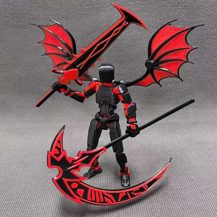 3D Printed Robot Action Figure Collectible Model Toy