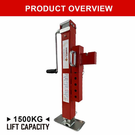 1500KG Heavy Duty Trailer Stabilizer Leg - for Boats, Caravans & Jet Skis | ASS Brand